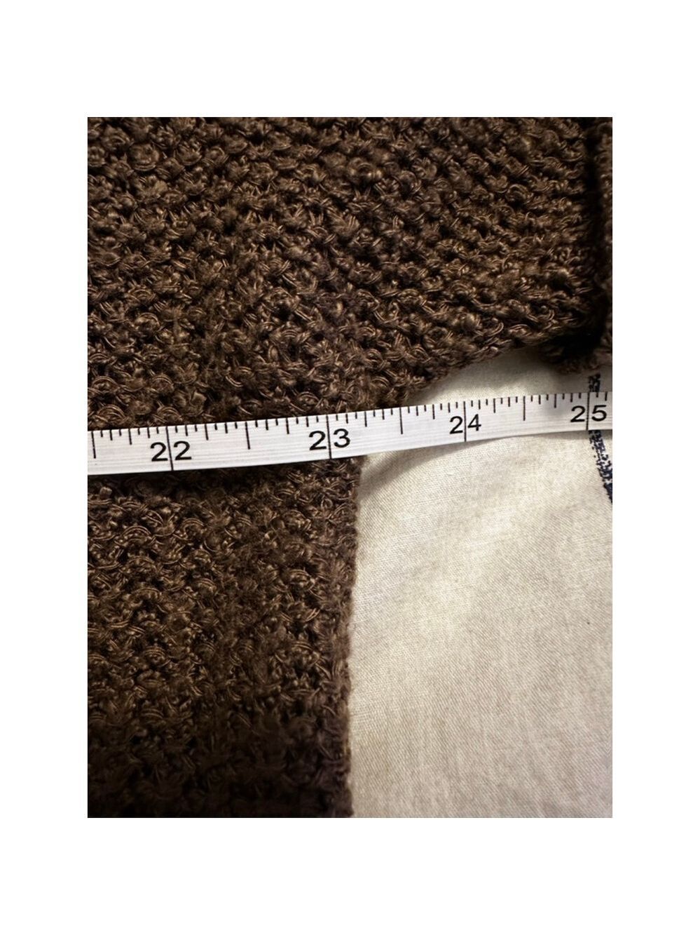 United States Sweater Brown V-Neck Sweater XL - Picture 6 of 7